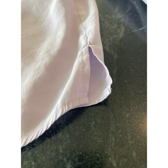 CHICO's Lavender button up roll tab sleeves Chico's 1, med/8 - Picture 9 of 12